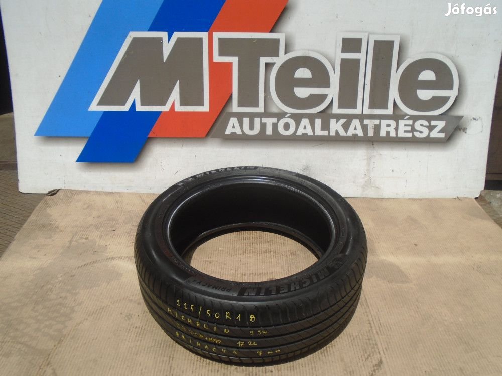 [GYÁRI BONTOTT] MICHELIN - PRMACY 4 | 225/50R18 | 99W | 1722 | 7mm